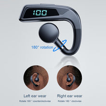 Load image into Gallery viewer, V18 Bone Conduction Bluetooth-compatible Wireless Headphones V5.2 Single Ear Business Earphone With Power Digital Display
