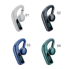 Load image into Gallery viewer, V18 Bone Conduction Bluetooth-compatible Wireless Headphones V5.2 Single Ear Business Earphone With Power Digital Display
