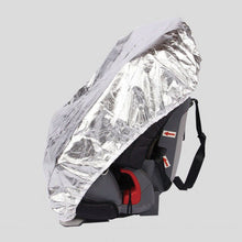 Load image into Gallery viewer, Auto Car Steering Wheel Sunshade Side Silver Coated Cloth Steering Wheel Cover Window Shade Sunscreen Insulation Side Sun Shade
