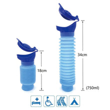 Load image into Gallery viewer, Portable 750ml Adult Urinal Outdoor Camping High Quality Travel Urine Car Urination Pee Soft Toilet Urine Help Men Toilet
