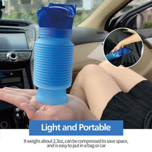 Load image into Gallery viewer, Portable 750ml Adult Urinal Outdoor Camping High Quality Travel Urine Car Urination Pee Soft Toilet Urine Help Men Toilet
