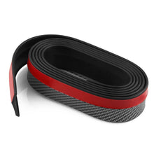 Load image into Gallery viewer, 2.5m Car Bumper Lip Stickers Car Protectors Front Bumper Lip Splitter Spoiler Bumpers Exterior Mouldings Bumper Rubber Strip
