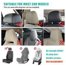 Load image into Gallery viewer, Car Seat Headrest Neck Pillow Cushion Memory Foam Car Seat Sleep Side Head Support On Sides Cervical Spine For Adults Child
