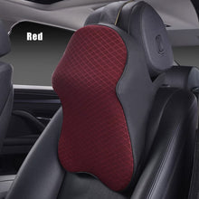 Load image into Gallery viewer, 3D Memory Foam Car Headrest Neck Pillow Adjustable Head Restraint Auto Travel Pillow Neck Support Holder Seat Covers Car Styling
