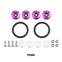 Load image into Gallery viewer, M6 Car Modified Hex Fasteners Fender Washer Front Rear Bumper Engine Concave Screws Fender Washer License Plate Bolts Trunk Lids
