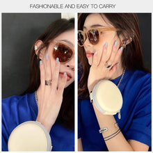 Load image into Gallery viewer, Polarized Foldable Sunglasses Folding Glasses With Case Men Women Mirrored Sun Glasses Folded Super Ultra Light Sunglasses
