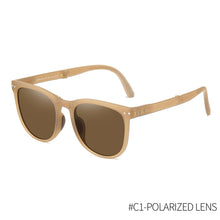 Load image into Gallery viewer, Polarized Foldable Sunglasses Folding Glasses With Case Men Women Mirrored Sun Glasses Folded Super Ultra Light Sunglasses
