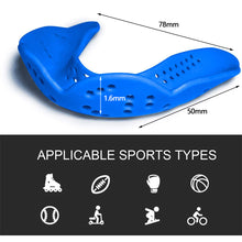 Load image into Gallery viewer, Professional EVA Boxing Mouthguard Teeth Wrestling Taekwondo Sanda Rugby MMA Anti-abrasive Night Braces Mouth Guard Supplies
