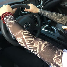 Load image into Gallery viewer, Unisex Punk Cool Tattoo Sun-proof Sleeves Fashion Arm Warmers Summer UV Protection Elastic Sleeve for Man Woman
