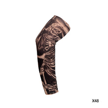 Load image into Gallery viewer, Unisex Punk Cool Tattoo Sun-proof Sleeves Fashion Arm Warmers Summer UV Protection Elastic Sleeve for Man Woman
