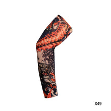 Load image into Gallery viewer, Unisex Punk Cool Tattoo Sun-proof Sleeves Fashion Arm Warmers Summer UV Protection Elastic Sleeve for Man Woman
