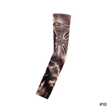 Load image into Gallery viewer, Fashion Seamless Cycling Fishing Sun-proof Sleeves Unisex Punk Cool Tattoo Summer Arm UV Protection Elastic Sleeve
