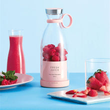 Load image into Gallery viewer, Portable USB Chargeable Electric Blender Mixer Juicer Fruit Extractors Handheld Fruit Squeezer Milk Shake Baby Food Machine
