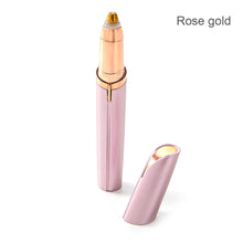 Load image into Gallery viewer, Women Electric Eyebrow Trimmer Portable Rechargeable Eyebrow Trimmer Painless Epilator Brows Shaver Hair Remover

