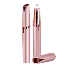 Load image into Gallery viewer, Women Electric Eyebrow Trimmer Portable Rechargeable Eyebrow Trimmer Painless Epilator Brows Shaver Hair Remover
