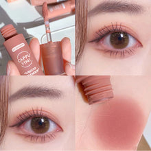 Load image into Gallery viewer, 6 Colors Liquid Matte Eyeshadow Velvet Creamy Liquid Eyeshadow Portable Matte Eyeshadow Waterproof Makeup
