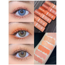 Load image into Gallery viewer, 6 Colors Liquid Matte Eyeshadow Velvet Creamy Liquid Eyeshadow Portable Matte Eyeshadow Waterproof Makeup
