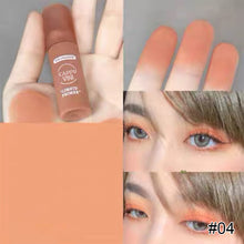 Load image into Gallery viewer, 6 Colors Liquid Matte Eyeshadow Velvet Creamy Liquid Eyeshadow Portable Matte Eyeshadow Waterproof Makeup
