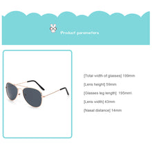 Load image into Gallery viewer, Fashion Colorful Children Sunglasses Color Reflective Children Sunglasses Kids Personality Sunglasses for Outdoor Activities
