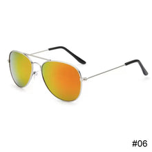 Load image into Gallery viewer, Fashion Colorful Children Sunglasses Color Reflective Children Sunglasses Kids Personality Sunglasses for Outdoor Activities
