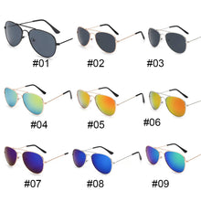 Load image into Gallery viewer, Fashion Colorful Children Sunglasses Color Reflective Children Sunglasses Kids Personality Sunglasses for Outdoor Activities
