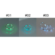 Load image into Gallery viewer, Fashion Luminous Love Adjustable Ring Creative Personality Luminous Ring Open Ring Women Jewelry Accessories
