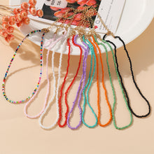 Load image into Gallery viewer, Fashion Creative Colorful Rice Bead Necklace Bohemian Clavicle Choker Beaded Necklace Jewelry Gifts for Women
