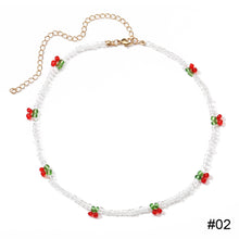 Load image into Gallery viewer, Bohemian Colorful Rice Bead Necklace Fashion Creative Clavicle Choker Beaded Necklace Jewelry Gifts for Women

