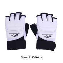 Load image into Gallery viewer, 1 Pair Taekwondo Protectors Sanda Training Match Hands Feet Guard Banket Gloves Foot Hand Joint Protective Gear
