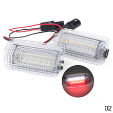 Load image into Gallery viewer, 2Pcs LED Door Courtesy Light Bulbs White/Red Fits For Toyota Land Cruiser 200 Series 150 Series Prado MK4 J150 For Lexus ES240 IS250
