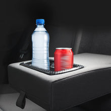 Load image into Gallery viewer, Car Seat Back Row Water Cup Holder Cover Frame Panel Trim Sticker Accessories For Toyota RAV4 2019- 2022 RAV 4 XA50 ABS
