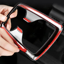 Load image into Gallery viewer, Car Seat Back Row Water Cup Holder Cover Frame Panel Trim Sticker Accessories For Toyota RAV4 2019- 2022 RAV 4 XA50 ABS
