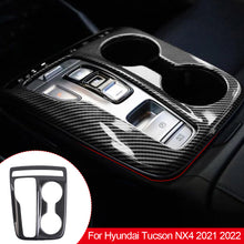 Load image into Gallery viewer, Car Console Gear Shift Box Gear Panel Trim Frame Covers Sticker Garnish Refit Styling For Hyundai Tucson NX4 2021 2022
