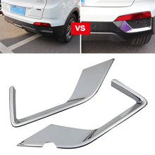 Load image into Gallery viewer, 2Pcs Car Rear Fog Lights Cover Frame Trim Exterior Refit Car Styling ABS Chrome For Hyundai creta ix25 2018 2019 Accessories
