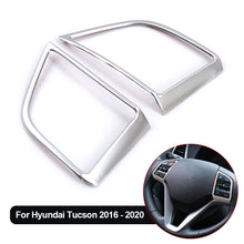Load image into Gallery viewer, Car Steering Wheel Switch Button Sequins Cover Interior Decoration Trim Accessories For Hyundai Tucson 2015-2020
