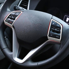 Load image into Gallery viewer, Car Steering Wheel Switch Button Sequins Cover Interior Decoration Trim Accessories For Hyundai Tucson 2015-2020

