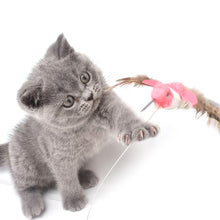 Load image into Gallery viewer, Automatic Electric Rotating Cat Toy Colorful Butterfly Bird Animal Shape Plastic Funny Pet Dog Kitten Interactive Training Toys
