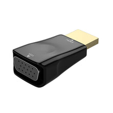 Load image into Gallery viewer, Mini HDMI-compatible To VGA Adapter HD 1080P VGA Output PC Converter Connector Audio Video For XiaoMi Huawei Laptop Game Gadgets
