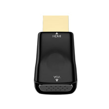 Load image into Gallery viewer, Mini HDMI-compatible To VGA Adapter HD 1080P VGA Output PC Converter Connector Audio Video For XiaoMi Huawei Laptop Game Gadgets
