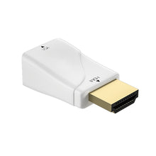 Load image into Gallery viewer, Mini HDMI-compatible To VGA Adapter HD 1080P VGA Output PC Converter Connector Audio Video For XiaoMi Huawei Laptop Game Gadgets
