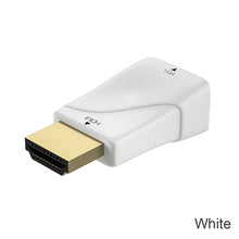 Load image into Gallery viewer, Mini HDMI-compatible To VGA Adapter HD 1080P VGA Output PC Converter Connector Audio Video For XiaoMi Huawei Laptop Game Gadgets
