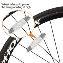 Load image into Gallery viewer, 4Pcs Road Bike Warning Spoke Safety Warning Light Wheel Rim Reflective Mount Night Reflectors Flashing Lights Cycling Light
