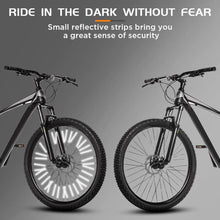Load image into Gallery viewer, 12Pcs Reflective Mount Clip Tube Warning Strip Bicycle Wheel Spoke Reflector Stripe Steel Wire Lamp MTB Bike Reflector Light
