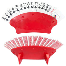 Load image into Gallery viewer, ABS Hands-Free Playing Card Holder Board Game Poker Seat Lazy Poker Base Organizes Hands Party Game Poker Seat Game Organizes
