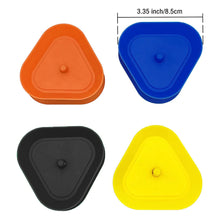 Load image into Gallery viewer, 4pcs/set Triangle Shaped Hands-Free Playing Card Holder Board Game Poker Seat Lazy Poker Base Game Organizes Free Your Hands
