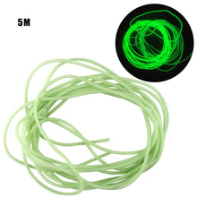 Load image into Gallery viewer, 1/5/10M Luminous Fishing Tube Night Fluorescent Glow Sub Line Rig Fishing Rig Hook Line Glow Pipe Light Tackle Fishing Tackle
