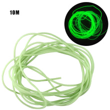 Load image into Gallery viewer, 1/5/10M Luminous Fishing Tube Night Fluorescent Glow Sub Line Rig Fishing Rig Hook Line Glow Pipe Light Tackle Fishing Tackle
