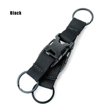 Load image into Gallery viewer, Outdoor Molle Webbing Attach Belt Clip Backpack Strap Clasp Quickdraw Carabiner Camp Water Bottle Hanger Tactical Holder Hook
