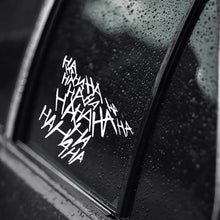 Load image into Gallery viewer, Personalized Decoration Helmet Sticker HAHAHA Motorcycle Helmet Sticker Decor Decal for Motorbike Car Body Window Bumper Sticker

