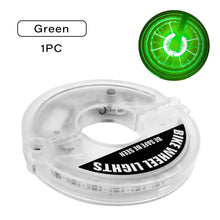Load image into Gallery viewer, 22LED Intelligent Induction Bicycle Wheel Light Vibration Sensing Spoke Lights Rechargeable Flash Spoke Light Kids Balance Light

